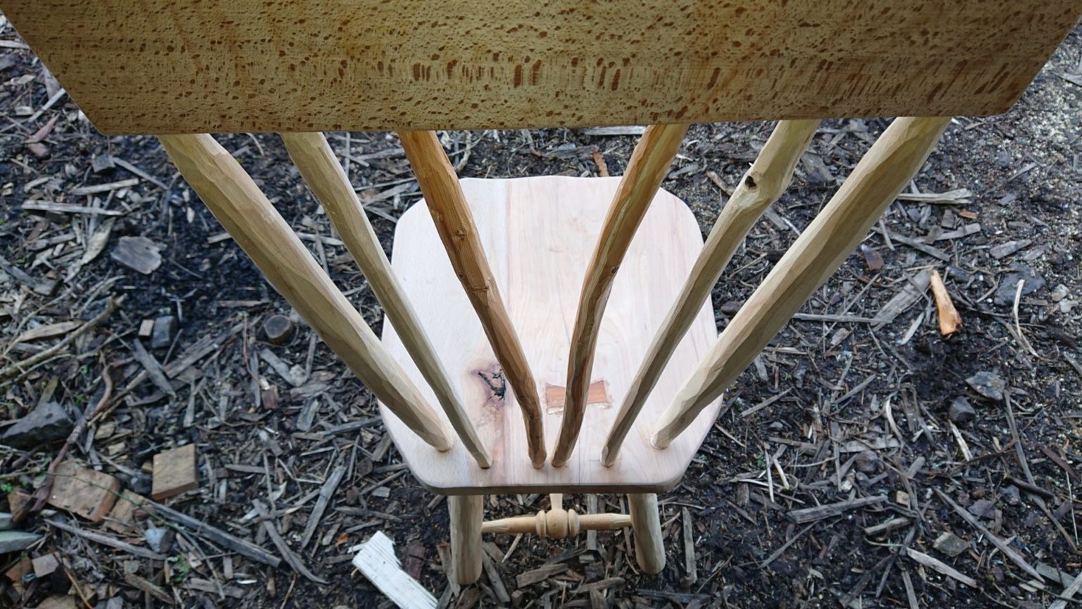 Learn to make your own chair in 5 days devon woodwork course at